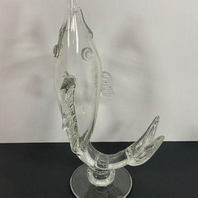 Vintage Jumping Fish Vase
