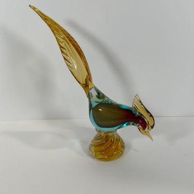 Murano Barbini Art Glass Bird