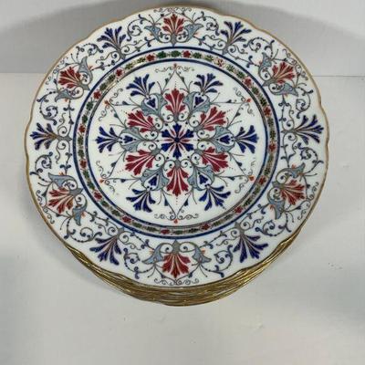 Antique Beehive Royal Vienna Porcelain Plates