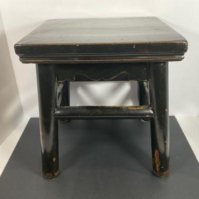 Antique Chinese Carved (Rosewood) Stool