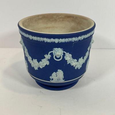 Vintage Wedgewood Dk Blue Jasperware