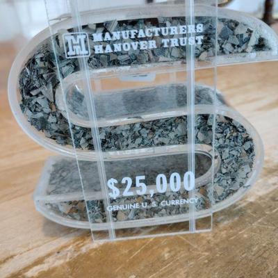 $25,000 Real Shredded Currency