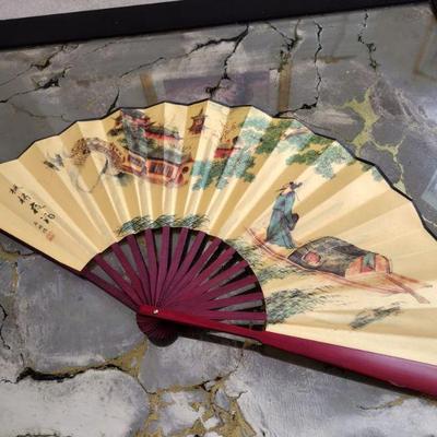Vintage Japanese Hand Fan