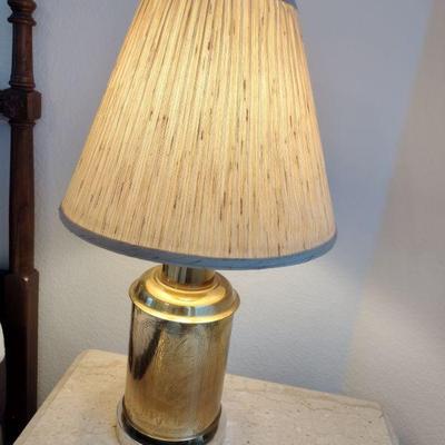 Vintage Chinoiserie Tea Canister Lamp