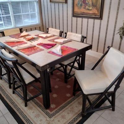 MCM Ritts Co. Los Angeles ~ Dining Table & Chairs