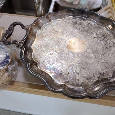 Sheridan's Chippendale Electric Serving Tray