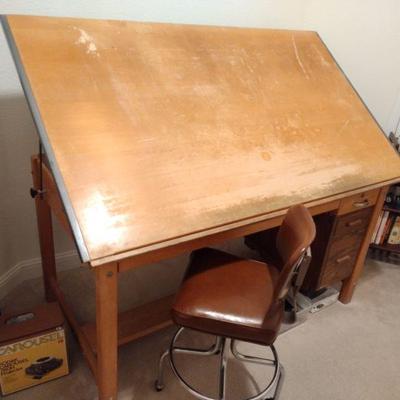 MCM Mayline Drafting/Artist Table