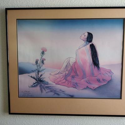 R.C. Gorman Signed Art
