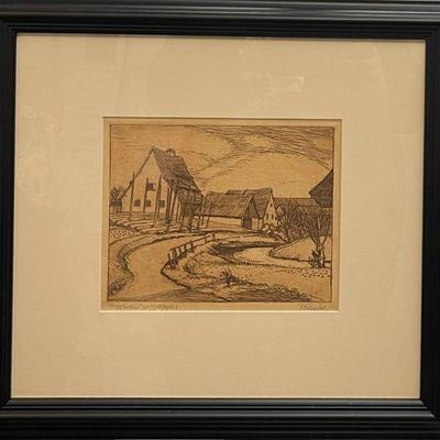 Rudolf Schiestl (1878-1931, Germany) Arts & Crafts Woodblock Prints