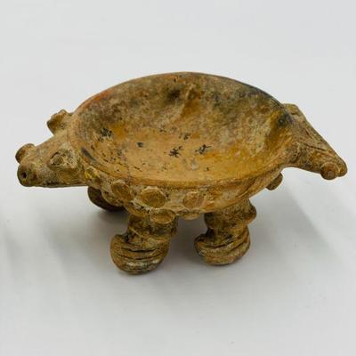 Colima (Mexico) Footed Animal Bowl