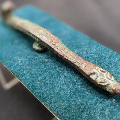 Roman Dragon-Head Belt Hook