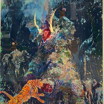 Leroy Neiman (1921-2012, American) â€œShikarâ€ Pencil Signed Serigraph #236/300