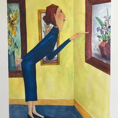 Renee Steger Simpson (Contemporary) â€œMust Have This Oneâ€ Unframed Serigraph #4/95