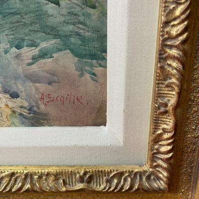Alice Schille, signature detail