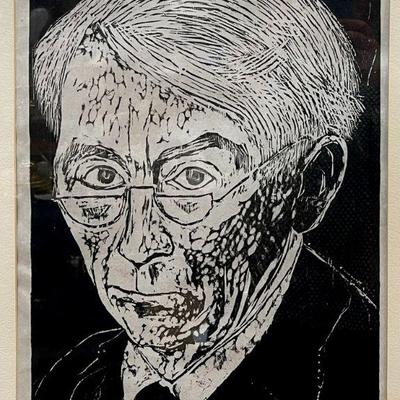 Sidney Chafetz (1923-2013) â€œHerbert Readâ€ & â€œThe Last Leafâ€ Woodcuts
