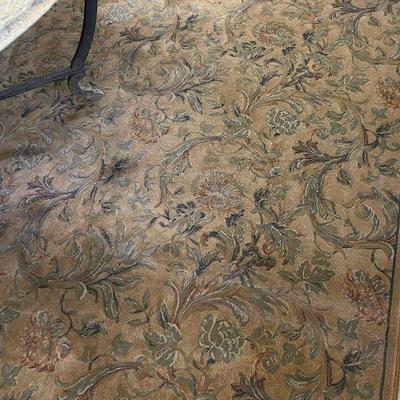 Nourison Zoheda Collection Floral Rug, Made in Belguim (7â€™ X 11â€™)