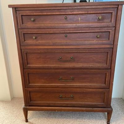 White Fine Furniture  Highboy Dresser SOLD
