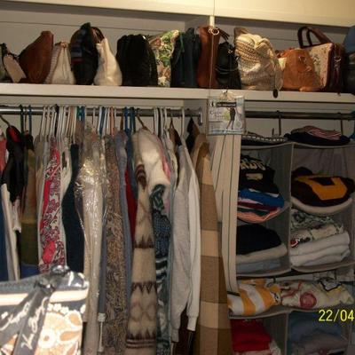Women's clothing and Purses