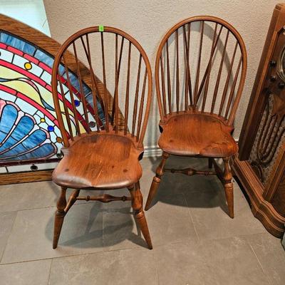 Warren Chair Works Spindle Bow Back Chairs