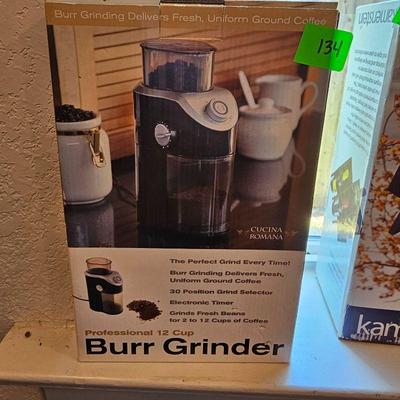 BURR PROFESSIONAL 12 CUP COFFEE GRINDER NEW IN BOX
