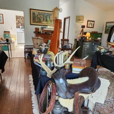 Assortment of antique & collectibles 