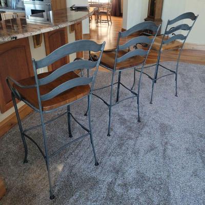 Three Bar Stools