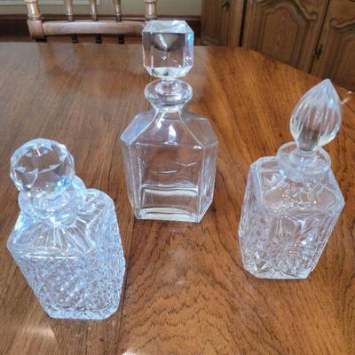 Crystal Liquor Decanters