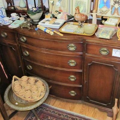 PRESALE ITEM: Vintage Mahogany Buffet - $325 (Credit card only, pickup available on Thurs, April 27th-Tues, May 2nd)  Preview by appt for...