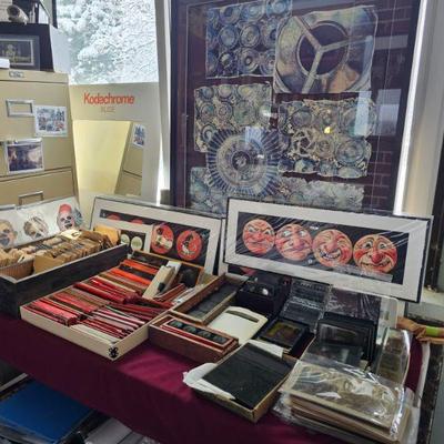 Magic Lantern Slides-All different sizes & topics
