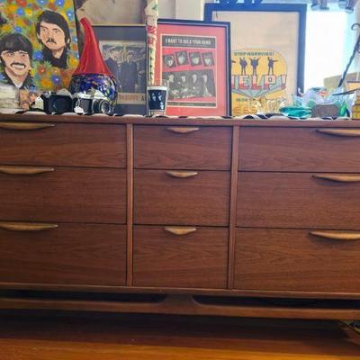 Lane MCM Dresser- Clean no scratches-NOTE pick up only on Sunday. 