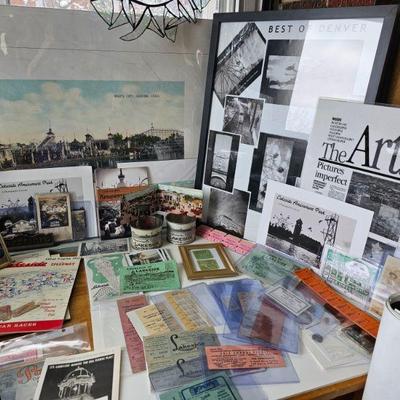 Lakeside Amusement Park-Artwork by Christina Ianni. Postcards,Tickets,Tickets+More