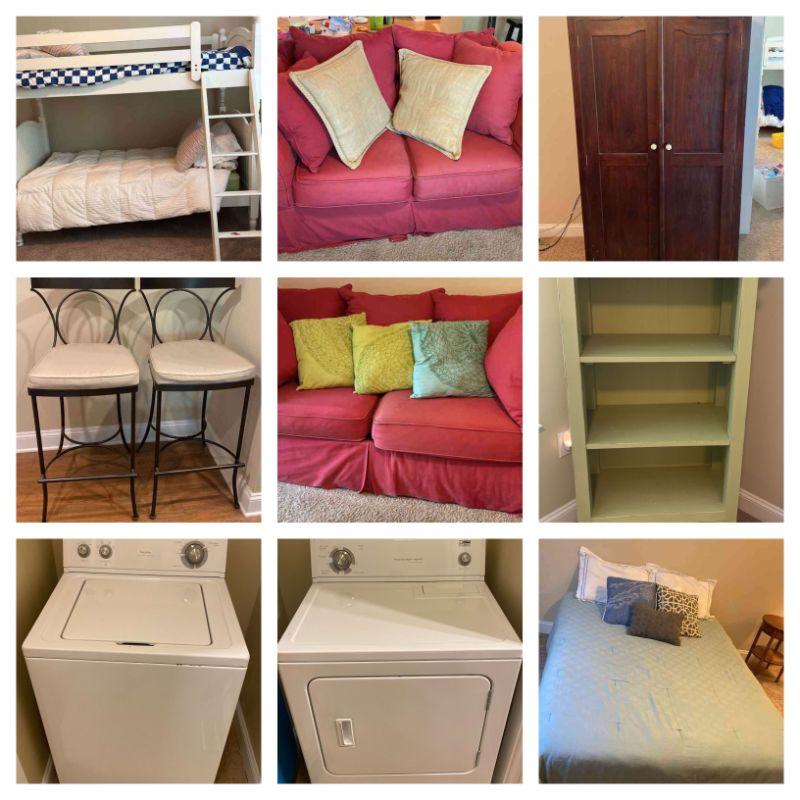 Arcadia Lakes Columbia Apartment Cleanout Sale Starts to close Thur 04/