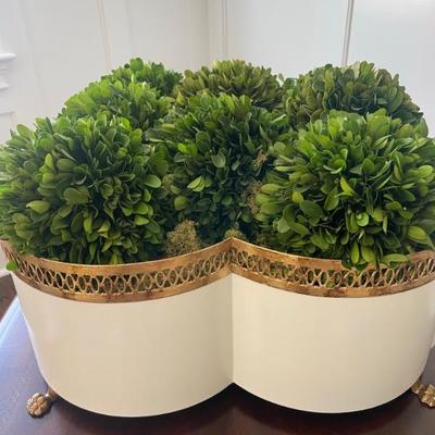 Chelsea House Tracery Handmade Metal Planter