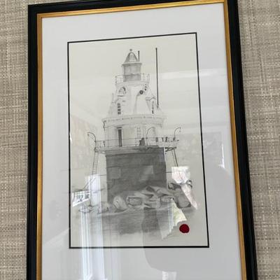 Southwest Ledge Lighthouse in New Haven