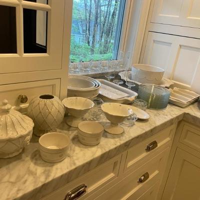 Juliska tableware and glass 