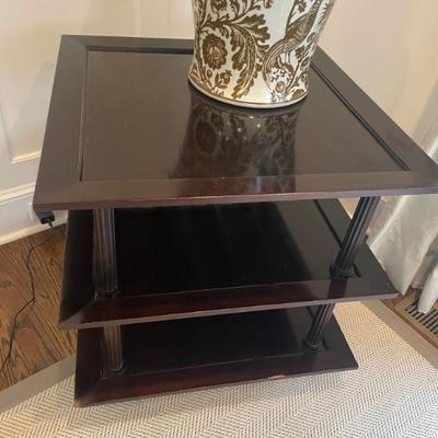 Barbara Barry for Baker Furniture 3 Tier Side Table