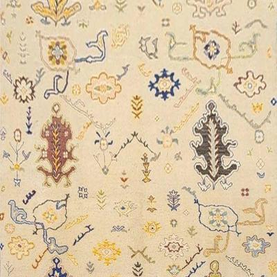 Hand knotted Moroccan rug 8'0