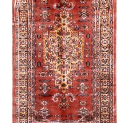Hand knotted Kafkazi Rug 4'10" x 3'1"
$448...