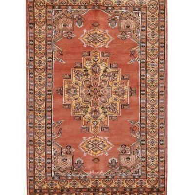 Hand knotted Kafkazi Rug 5'0" x 3'2"
$476...