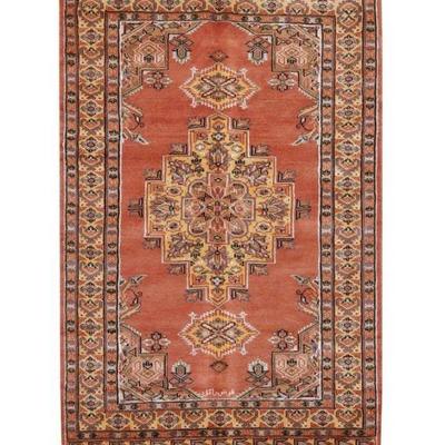 Hand knotted Kafkazi Rug 5'0