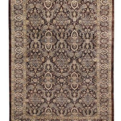 Hand knotted Chobi Rug 10'4