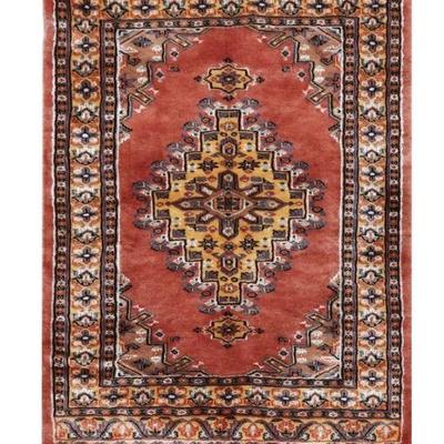 Hand knotted Kafkazi Rug 4'4" x 2'8"
$346...