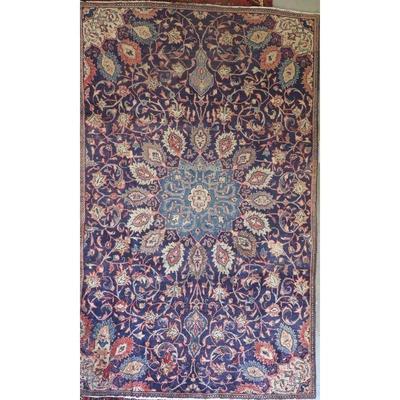 Hand-Knotted Vintage Rug 8