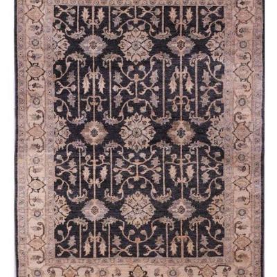 Hand knotted Chobi Rug 6'8