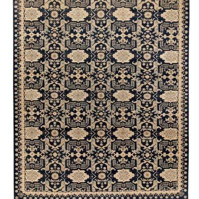 Hand knotted Chobi Rug 9'8