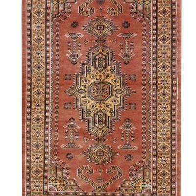 Hand knotted Kafkazi Rug 5'5