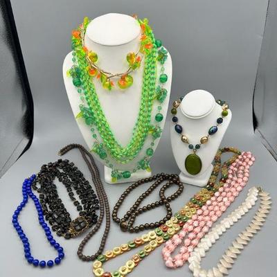 (11) Beaded Necklaces
