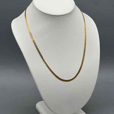 14k Italian Hammered Gold Necklace
20 inches
8.98 grams