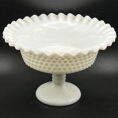 (5) Milk Glass/Hobnail Incl. Anchor Hocking & Brody
