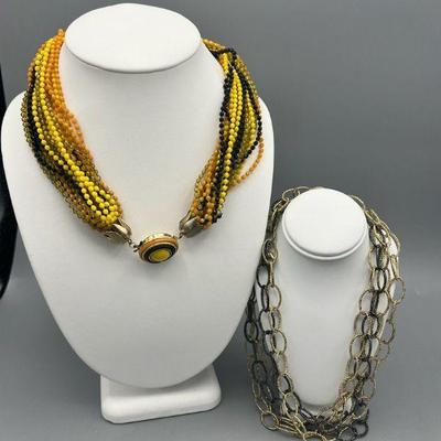 (2) Bright Necklaces
